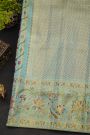 Kancheepuram Silk Rani Pink Saree With All Over Jamdani Weaving
