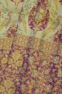 Kancheepuram Silk Sea Green Saree With All Over Meenakari Tissue