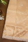 Fancy Tissue Cream Saree