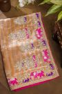 Fancy Tissue Multi-Colour Saree