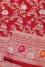 Banarasi Silk Red Saree