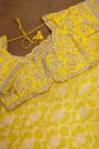 Fancy Silk Yellow Saree