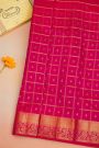 Kancheepuram Silk Magenta Saree