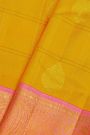 Kancheepuram Silk Mustard Saree