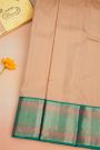 Kancheepuram Silk Salmon Peach Saree