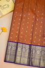 Kancheepuram Silk Rust Saree