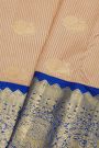 Kancheepuram Silk Peach Saree
