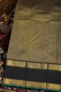 Kancheepuram Silk Bottle Green Saree