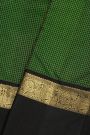 Kancheepuram Silk Bottle Green Saree
