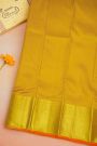 Kancheepuram Silk Lime Yellow Saree