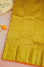 Kancheepuram Silk Lime Yellow Saree