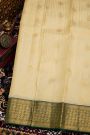 Kancheepuram Silk Off White Saree