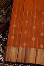Kancheepuram Silk Rust Saree