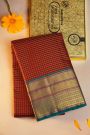 Kancheepuram Silk Maroon Saree