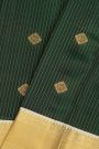Kancheepuram Silk Bottle Green Saree