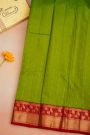 Kancheepuram Silk Parrot Green Saree