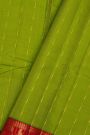 Kancheepuram Silk Parrot Green Saree