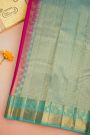 Kancheepuram Silk Rani Pink Saree