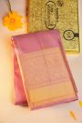 Kancheepuram Silk Baby Pink Saree