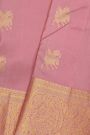 Kancheepuram Silk Baby Pink Saree