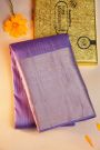 Kancheepuram Silk Lilac Saree