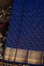 Kancheepuram Silk Navy Blue Saree