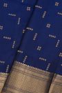 Kancheepuram Silk Navy Blue Saree