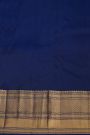 Kancheepuram Silk Navy Blue Saree