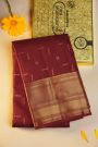 Kancheepuram Silk Maroon Saree