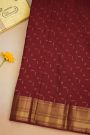 Kancheepuram Silk Maroon Saree
