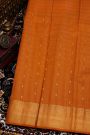 Kancheepuram Silk Rust Saree