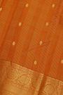 Kancheepuram Silk Rust Saree