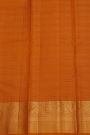 Kancheepuram Silk Rust Saree