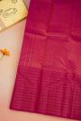 Kancheepuram Silk Rani Pink Saree