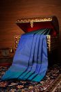 Kancheepuram Silk Peacock Blue Saree