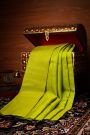 Kancheepuram Silk Parrot Green Saree