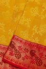 Kancheepuram Silk Mustard Saree