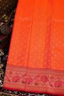Kancheepuram Silk Peach Saree