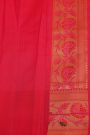 Kancheepuram Silk Peach Saree