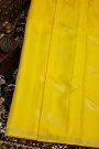 Kancheepuram Silk Yellow Saree