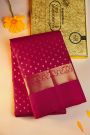 Kancheepuram Silk Magenta Saree
