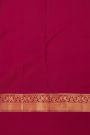 Kancheepuram Silk Magenta Saree
