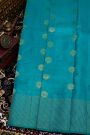 Kancheepuram Silk Sea Blue Saree