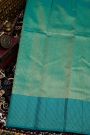 Kancheepuram Silk Sea Blue Saree