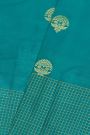 Kancheepuram Silk Sea Blue Saree