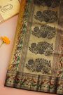 Kancheepuram Silk Mustard Saree