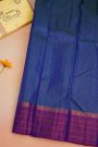 Kancheepuram Silk Royal Blue Saree