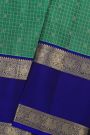 Kancheepuram Silk Peacock Green Saree