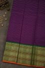 Kancheepuram Silk Purple Saree