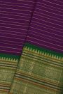 Kancheepuram Silk Purple Saree